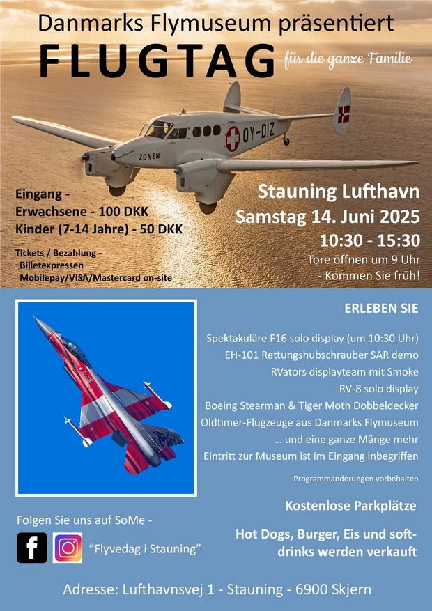 FLYVEDAG2025 PosterTysk